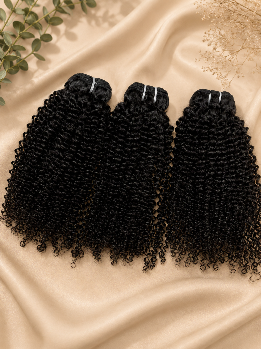 Bundle kinky hair